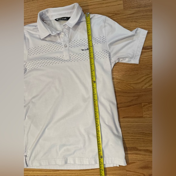 TravisMathew Mens White Golf Polo Shirt | Performance Stretch | Size Small - Picture 8 of 10